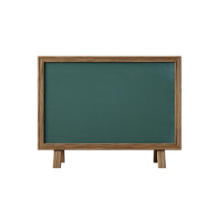 Blank chalkboard with wooden frame, perfect for education, presentations, and creative messaging, ready for your text or design, versatile and professional.