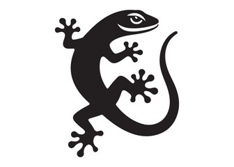 lizard logo silhouette vector, lizard silhouette vector illustration, gecko silhouette vector design, house lizard vector silhouette, gecko lizard logo silhouettes vector on white background. 