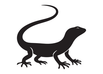 lizard logo silhouette vector, lizard silhouette vector illustration, gecko silhouette vector design, house lizard vector silhouette, gecko lizard logo silhouettes vector on white background. 