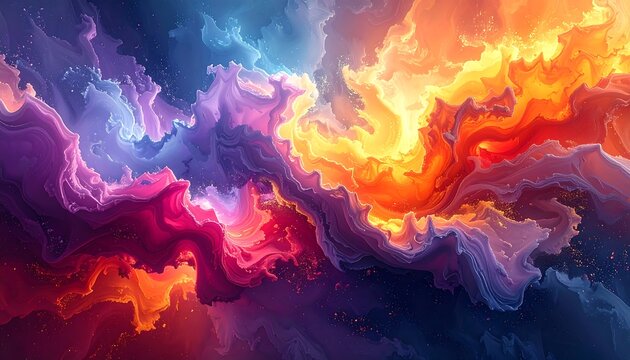 Abstract swirling colors (9)