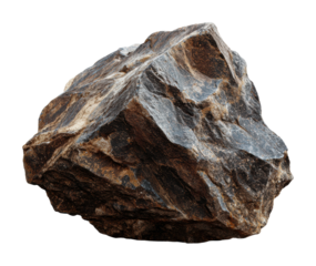 Rock formation discovery natural site isolated on transparent background