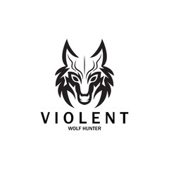 Wolf vector illustration design