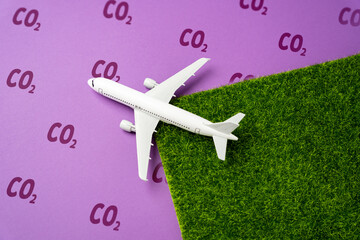 Zero emissions passenger aircraft. Revolution in aviation, sustainable transport, breakthrough in green mobility, clean technology, climate goals, aviation future, eco-friendly innovation.