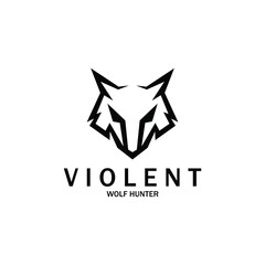 Wolf vector illustration design