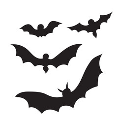happy halloween vector bat design