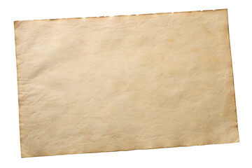 Obraz premium old paper isolated on white