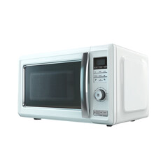 Fototapeta premium An elegant and modern microwave oven, designed for efficient and easy cooking in any modern home.
