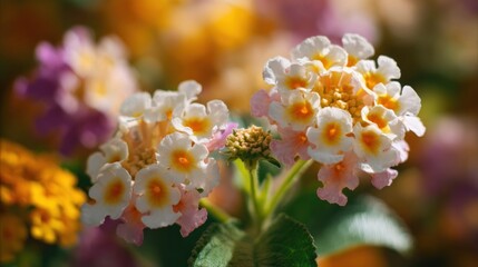 Closeup of vibrant white flowers