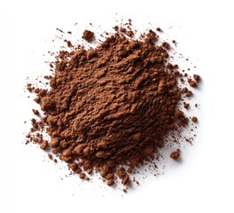 Pile of dark brown cocoa powder (43)