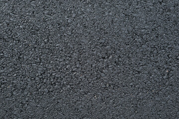 Texture of a smooth, newly laid road asphalt