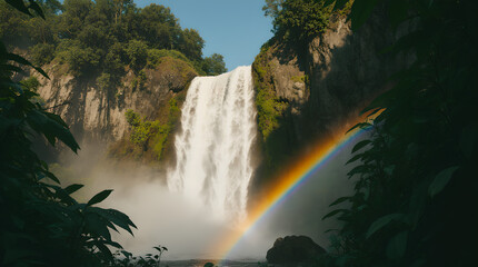 Ancient Library in Sunlight
