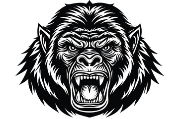 gorilla head icon