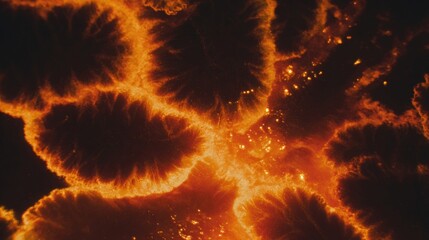 Molten abstract explosion, cosmic inferno tapestry, depicting fiery festival Diwali, fiery cosmos, and celestial visions of midsummer revelry