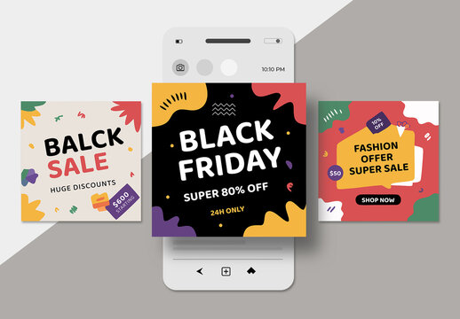 Black Friday Social Media Post