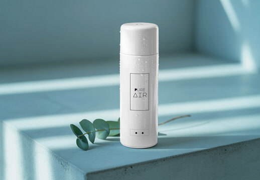 Easy Editable Perfume Bottle Mockup