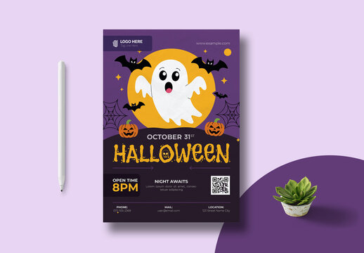 Helloween Flyer Template Layout