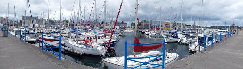 Vue panoramique du port de Paimpol 2