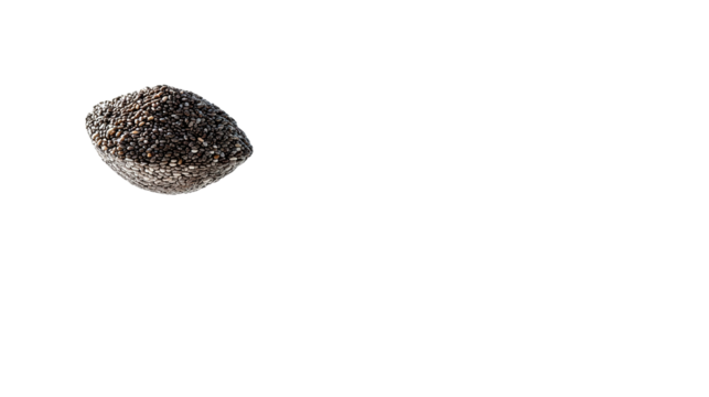 flying chia seed isolated on transparent background Remove png,