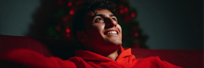 Radiant Smile Young Hispanic Male