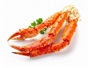 Cooked Alaskan King Crab Legs