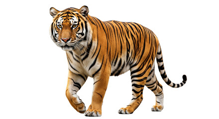Obraz premium Tiger transparent PNG background