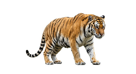 Obraz premium Tiger transparent PNG background