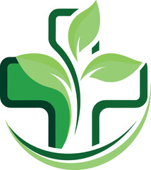 Obraz premium 3d medical logo vector template on white background