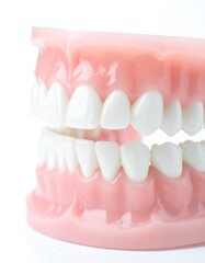Obraz premium Close-up of a dental model