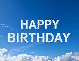 word cloud happy birthday