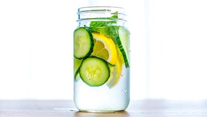 Refreshing Cucumber Lemon Mint Infused Water for Summer Hydration and Detox