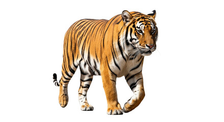 Obraz premium Tiger transparent PNG background