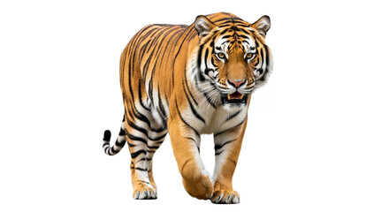 Obraz premium Tiger transparent PNG background