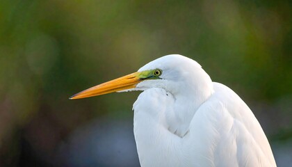 Close-up of a Great Egret