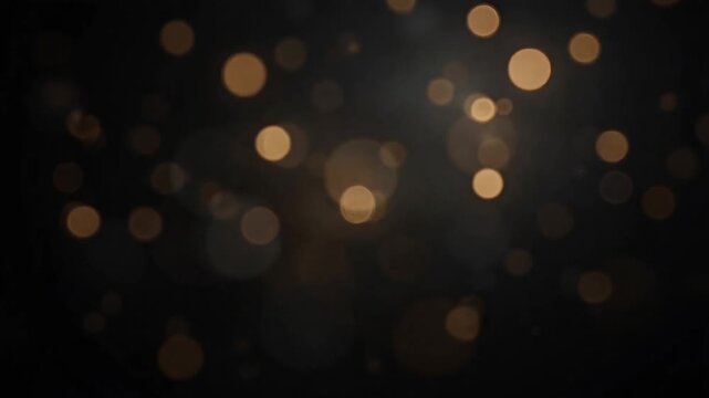 Elegant Dark Bokeh Background Animation Full HD 1920x1080 Pixels Seamlessly Looped, High Quality Quicktime Loopable for 4k Video Footage