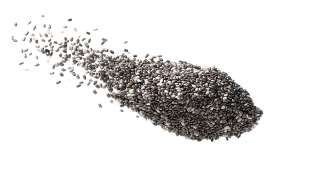 flying chia seed isolated on transparent background Remove png,