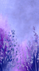 Obraz premium Vibrant blue Gradient Background Portrait