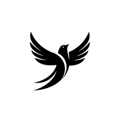 Black heart icon within a drop shape, symbolizing donation, care, love, and health. A minimalist graphic illustration for medical, charity, or emotional concepts and campaigns