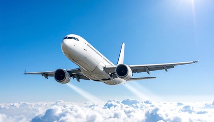 Obraz premium airplane in the sky