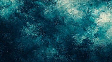 Teal Green Abstract Texture Background