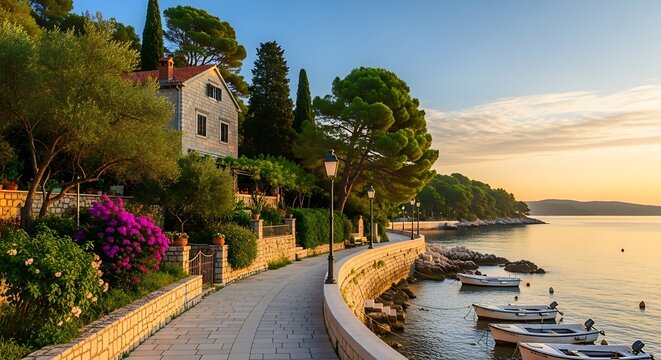 Coastal Sunrise Walkway.