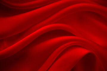 流れのあるシルクサテン＿背景	