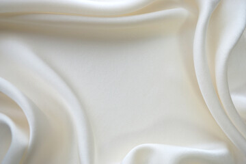 流れのあるシルクサテン＿背景	