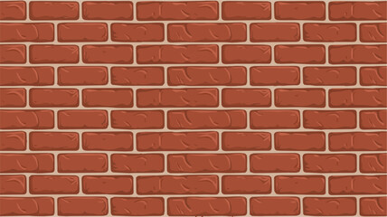 Create a kinds of deferent Brick wall background, red brick texture seamless pattern vector art with white background.