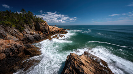 Obraz premium experience breathtaking summer landscapes and nature across all states of usa