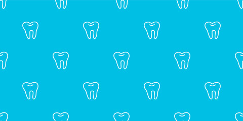 dental seamless pattern background. doodle Teeth Pattern background. doodle tooth pattern background. dental pattern theme.