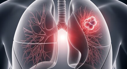 Lung Cancer Tumor 3D Model.