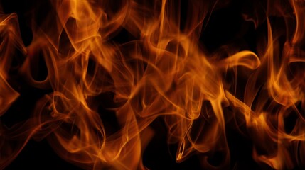 Burning fire flames texture close up