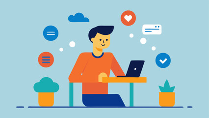 Daily Activity Summary A person sitting at a table scrolling through their smarch. The screen shows a summary of daily activities represented by various activity icons running