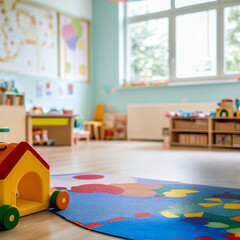 colorful kindergarten classroom