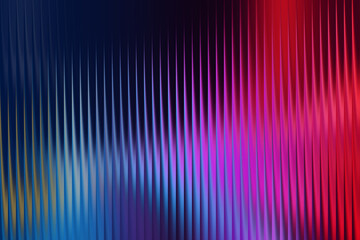 Abstract dark background with vibrant vertical lines and color gradient